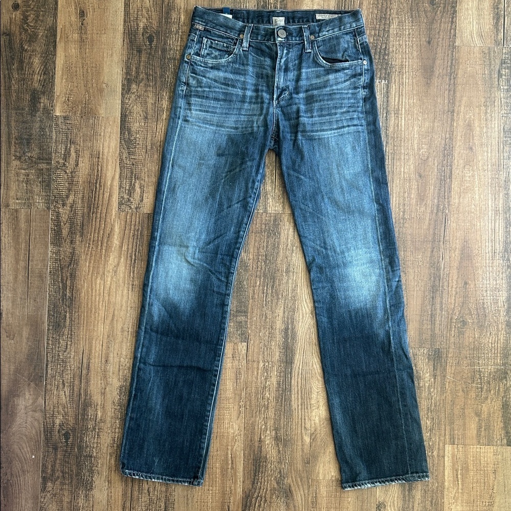 Citizens Of Humanity Men's Sid Regular Straight Perform Denim Jeans - Picture 4 of 9